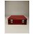Valigia vintage Cartier rossa Bordò - vista 11