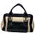 Chloé Vintage Chloe Leder Tasche beige schwarz