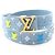 Louis Vuitton Santur LV New Wave Gürtel Blau Mehrfarben