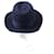 Cappello in pelle e feltro Rabbit di Hermès Blu Blu navy  - vista 4