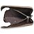 Cartera larga de cocodrilo Bottega Veneta Castaño - vista 4