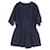 Camicetta di seta Dior Blu Blu navy  - vista 2