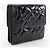 Cartera de cuero patentado de la línea Icon de Chanel Negro - vista 3