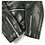 Autre Marque Scye GT Monza spanisches Lammlederjacke Schwarz - Ansicht 6