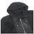Autre Marque Waschbare Tech-Leder-Hoodie auf Sonderbestellung Emmeti BR Schwarz - Ansicht 2