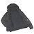 Autre Marque Waschbare Tech-Leder-Hoodie auf Sonderbestellung Emmeti BR Schwarz - Ansicht 3