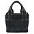 Chanel Glänzende Denim Tote Bag Blau