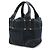 Chanel Glänzende Denim Tote Bag Blau - Ansicht 2