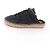 Maison Martin Margiela Espadrillas con lacci in denim Maison Margiela 22 S38WS0192 Nero - vista 5