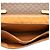 Céline Bandolera de lona recubierta Macadam marrón de Celine Castaño - vista 4