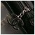 Borsa Shopping Chanel in Tweed Nero e Resina con Catena e Cerniera - vista 7