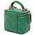 Vanity Chanel Mini CC Verde in Pelle di Agnello Trapuntata con Manico e Catena - vista 2