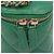 Vanity Chanel Mini CC Verde in Pelle di Agnello Trapuntata con Manico e Catena - vista 7
