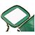 Vanity Chanel Mini CC Verde in Pelle di Agnello Trapuntata con Manico e Catena - vista 8