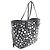 Bolso tote Neverfull MM Louis Vuitton x Yayoi Kusama Negro Blanco - vista 2