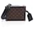 Louis Vuitton Monogram Macassar Shoulder Bag Brown Black Cloth  ref.2484491