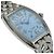 Autre Marque Franck Muller Tonneau Curvex Edelstahl Uhr Blau - Ansicht 3