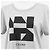 Céline Camiseta Celine Signature de algodón Negro Gris - vista 2