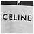 Céline Camiseta Celine Signature de algodón Negro Gris - vista 7