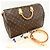 Borsa 2 in 1 Monogram Speedy Bandoulière Louis Vuitton Marrone - vista 3