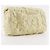 Borsa a Spalla Chanel Mini Matelassé in Tweed Giallo - vista 5
