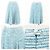 Conjunto de tweed Chanel Plata Turquesa - vista 8