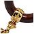 Ring Anello per sciarpa Hermès Etoile Voyage in legno Marrone - vista 6