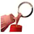 Hermès Hermes Carmen Uno Dos Agneau Milo Key Holder Pink  - view 5