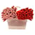 Hermès Hermes Carmen Uno Dos Agneau Milo Key Holder Pink  - view 8