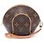 Pochette Mini Ellipse Louis Vuitton Marrone Monogramma