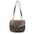 Borsa a Spalla Passy Louis Vuitton Marrone Nero Monogramma