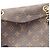 Borsa a Spalla Passy Louis Vuitton Marrone Nero Monogramma - vista 10