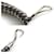 Hermes Hermès Jumbo Leather Choker Necklace Brown Black Silvery  - view 5