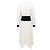 Vestido Plisado Tory Burch Blanco - vista 3