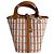 Hermès Picotin 18 Canvas Lock Abdeckung Quadrat Eimerhandtasche Karamell