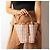 Hermès Picotin 18 Canvas Lock Abdeckung Quadrat Eimerhandtasche Karamell - Ansicht 3