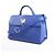 Bolsa de couro Diorever Medium 2Way da Dior em azul - vista 2
