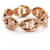 Ring Bague Chaine d'Ancre Enchainee en Or Rose Hermès  ref.2485738