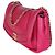Timeless Chanel Mittelgroße Simply Flap Tasche aus dunkelrosa Lammleder Pink - Ansicht 3