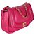 Timeless Chanel Mittelgroße Simply Flap Tasche aus dunkelrosa Lammleder Pink - Ansicht 4