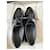Derby Christian Dior in vernice nera Nero - vista 3