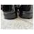 Derby Christian Dior in vernice nera Nero - vista 7