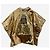 LOUIS VUITTON Poncho da Sfilata Pharrell Williams nuovo D'oro - vista 2
