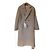 Abrigo Max Mara de lana y cachemira crema Crudo