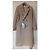 Abrigo Max Mara de lana y cachemira crema Crudo - vista 2