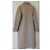 Abrigo Max Mara de lana y cachemira crema Crudo - vista 4