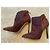 Sam Edelman Impresionantes botines de tacón alto burdeos Púrpura - vista 6