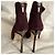 Sam Edelman Impresionantes botines de tacón alto burdeos Púrpura - vista 9