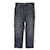 Pantalones de denim de algodón Monogram Louis Vuitton Azul Azul marino