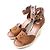 COACH KELSI SDE WEDGE Sandales à talon en daim